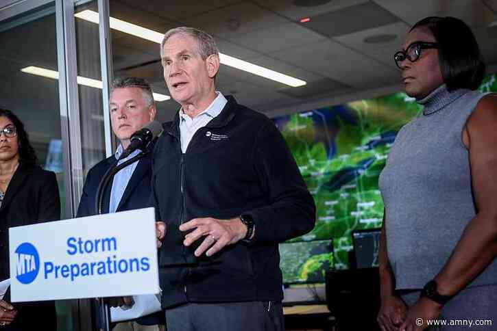 NOR’EASTER: MTA moves to protect train yards, other critical infrastructure to keep transit moving during weekend storm