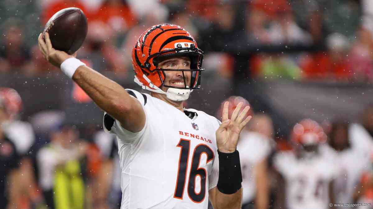 Bengals' Joe Flacco sets record straight on trade rumors to Giants after Jaxson Dart injury