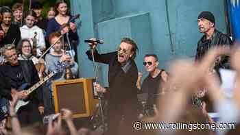 See U2’s 50th-Anniversary Performance at Their Old High School