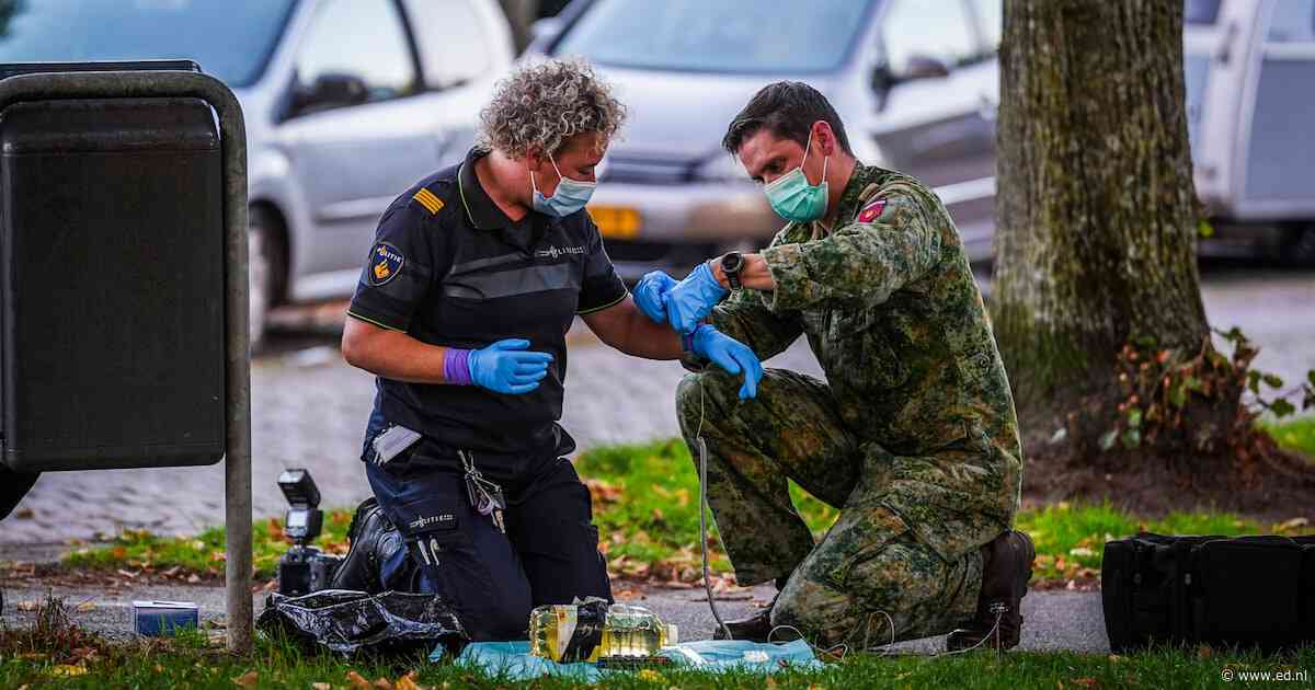 Politie doet onderzoek naar cobra en fles vloeistof in Eindhovens plantsoen, EOD maakt explosief onschadelijk