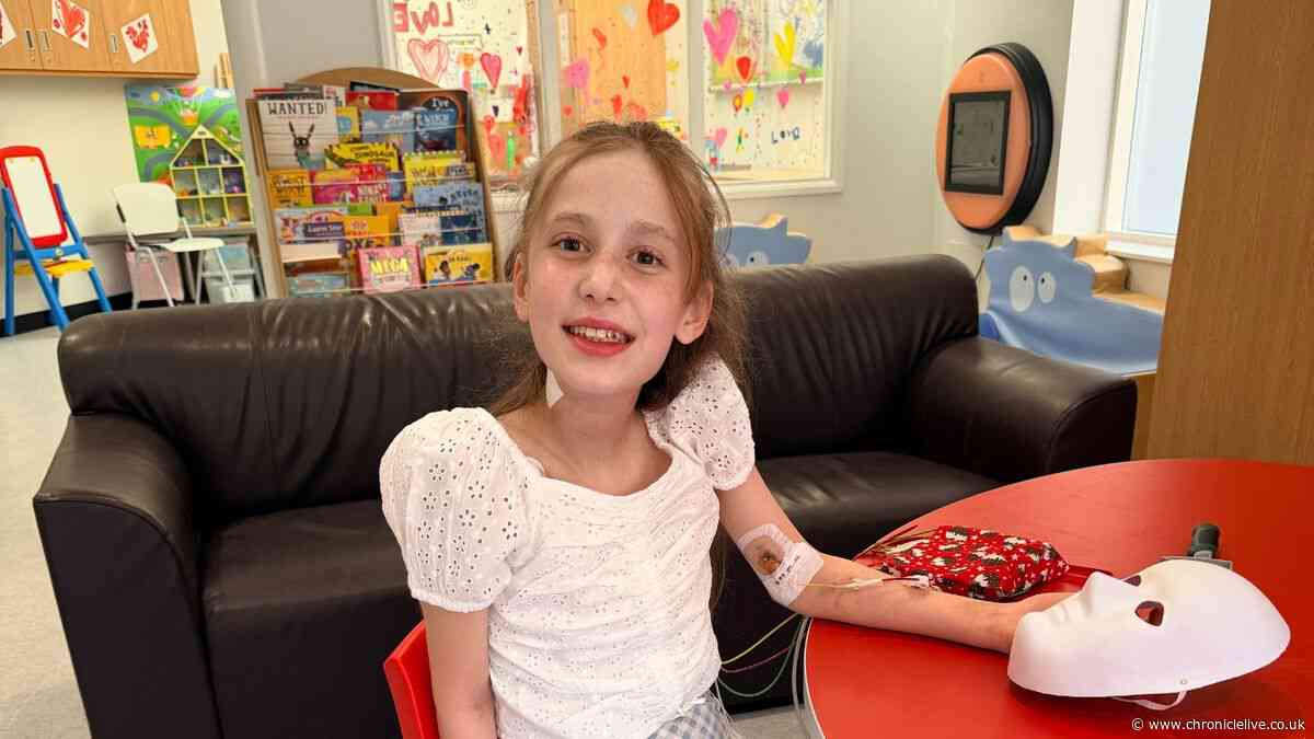Girl, 11, who suffered persistent vomiting rushed to Freeman Hospital and put on 'super urgent' heart transplant list