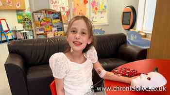 Girl, 11, who suffered persistent vomiting rushed to Freeman Hospital and put on 'super urgent' heart transplant list