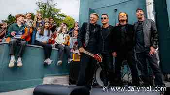 'Somebody wrote Bono is God on the back wall, probably Bono'... The real story of U2's beginnings, and the trick that kept them together for 50 years ago according to Irish music scene insider Tom Dunne