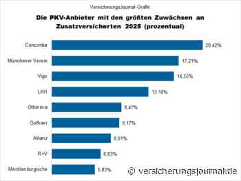 Diese privaten Krankenversicherer wuchsen in der Zusatzversicherung am stärksten