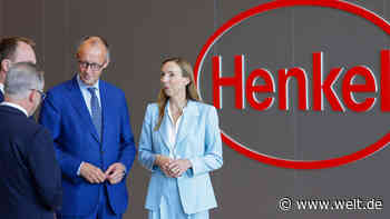 „Fühle mich bis heute dieser Industrie besonders verbunden“, sagt Merz auf der Henkel-Jubiläumsfeier