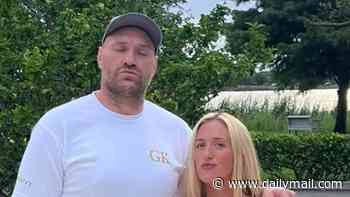 Paris Fury enjoys a cosy date night with husband Tyson while they relax on holiday in Florida before he throws himself back into training for long-awaited Anthony Joshua fight