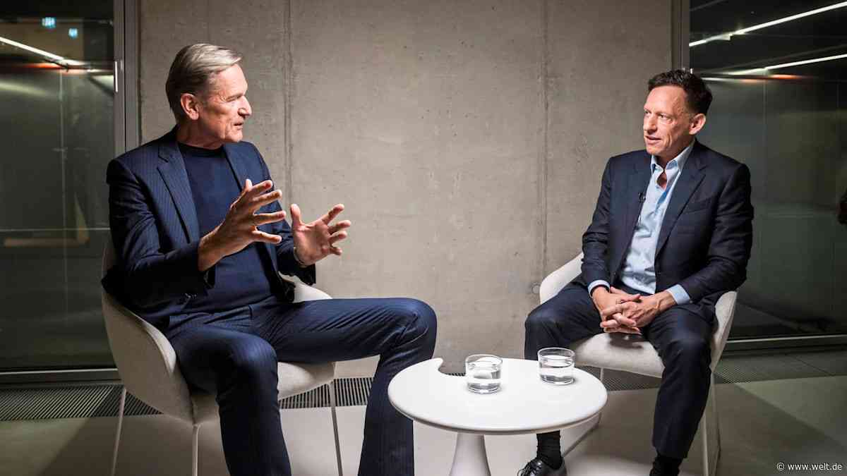 MD MEETS – Mathias Döpfner im Gespräch mit Peter Thiel