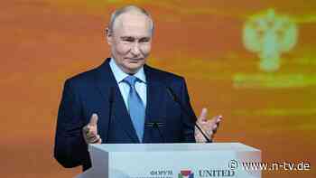 Ukraine droht er Vergeltung an: Putin beschwichtigt: Plane keinen Kampf mit Europa