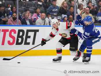 Why Philip Tomasino has real shot to crack Senators opening-night lineup: 'He's a player that intrigues us'