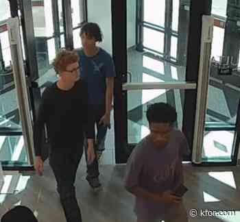Jenks PD seeks help identifying three in theft investigation