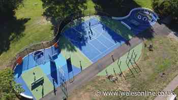 Cardiff park's new games area vandalised days after it opened