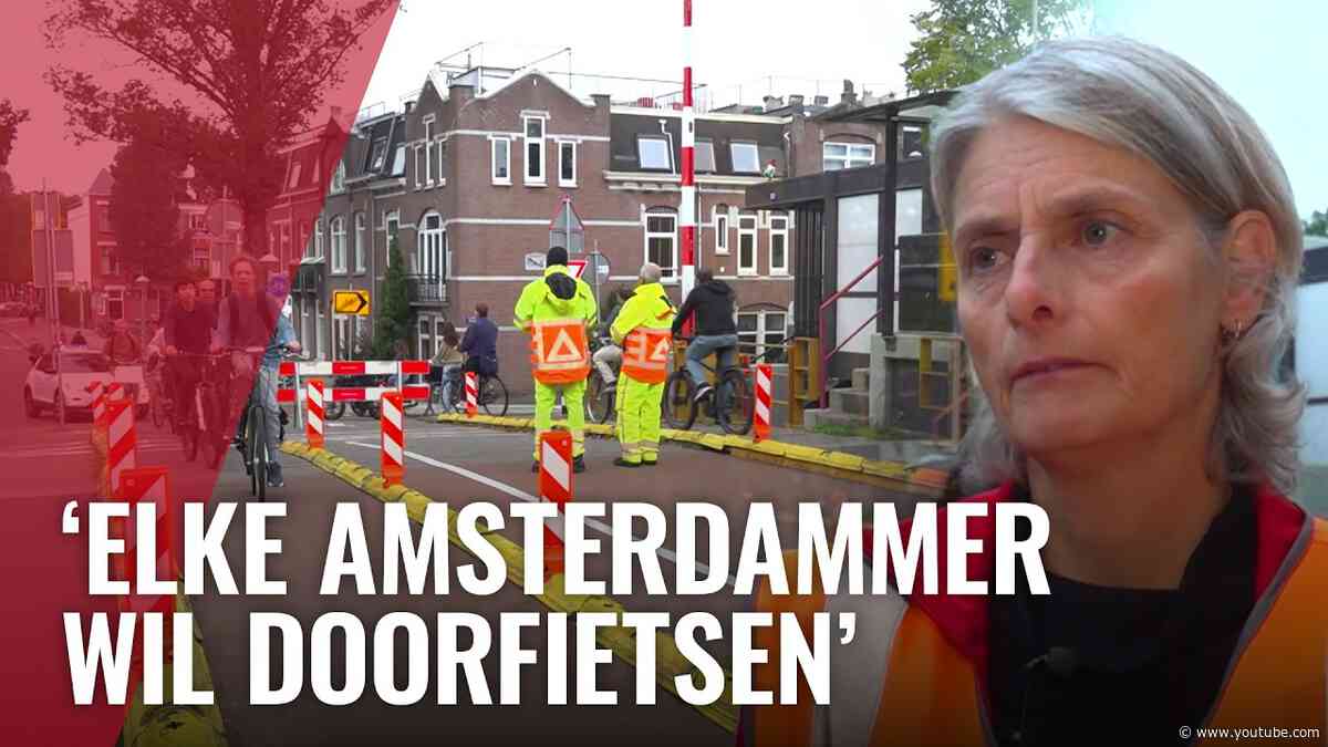 Dringen op Kabouterbrug door afzetting