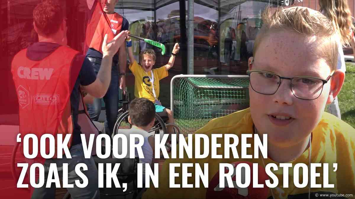 Sportfeestje voor kinderen op open dag Cruyff Foundation