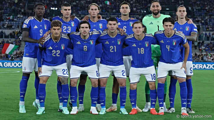 Italy booed in Rome as Belgium lead 1-0 at half-time