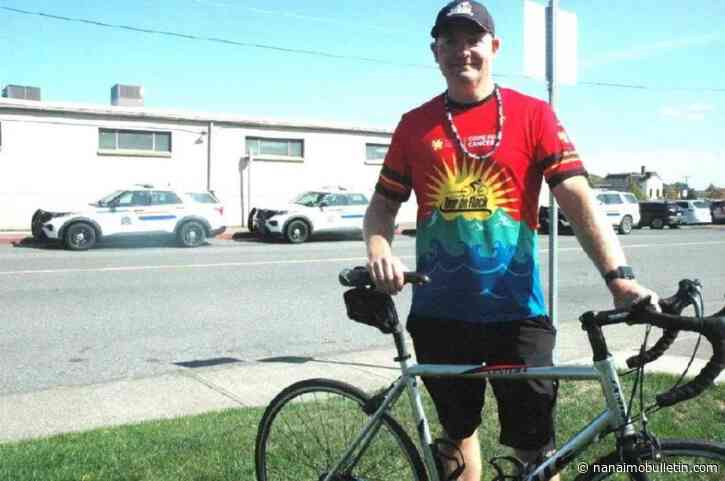 Nanaimo RCMP’s Josh Waltman enjoying Tour de Rock, so far
