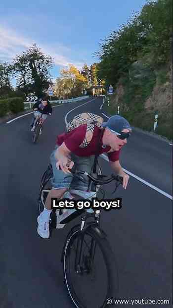 De berg af met de mannen!