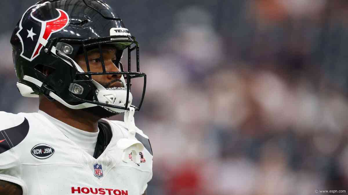 Texans, trying to avoid 0-3 start, rule out WR Collins again