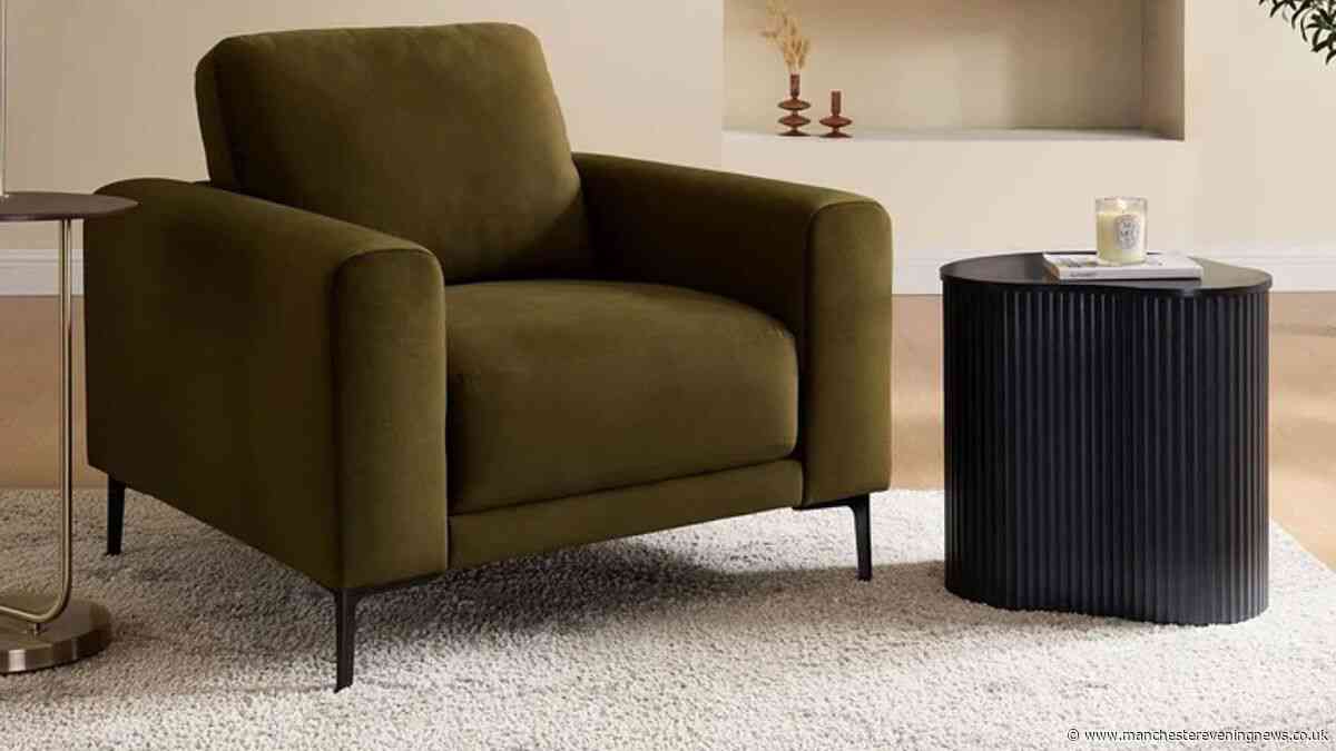 Dusk's sale snuggle chair looks like luxury £849 Marks and Spencer version but costs £629 less