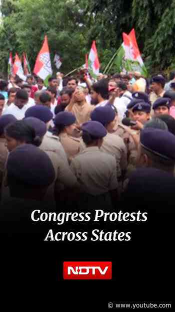 Congress Protests Across States, Demands Removal Of CEC Gyanesh Kumar