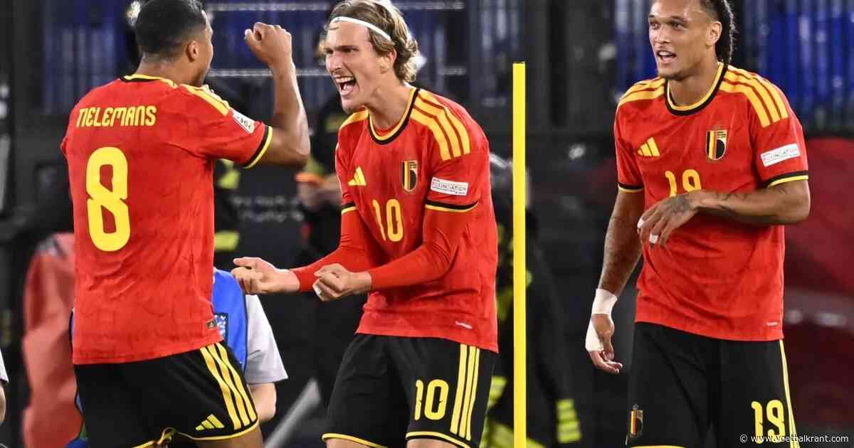 Rode Duivels maken statement in Italië en bezorgen Van Bommel perfecte start