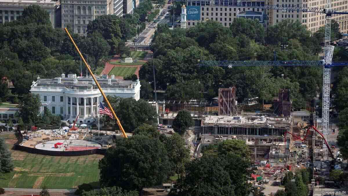 Spontane Einladung bei Staatsdinner: Trump führt Xi-Gäste auf Ballsaal-Baustelle