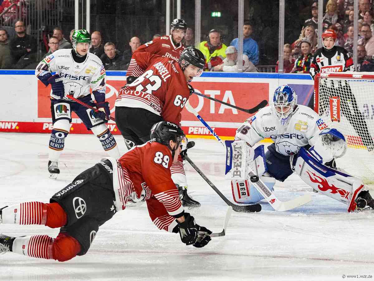 Kölner Haie können Aufholjagd gegen Berlin nicht krönen
