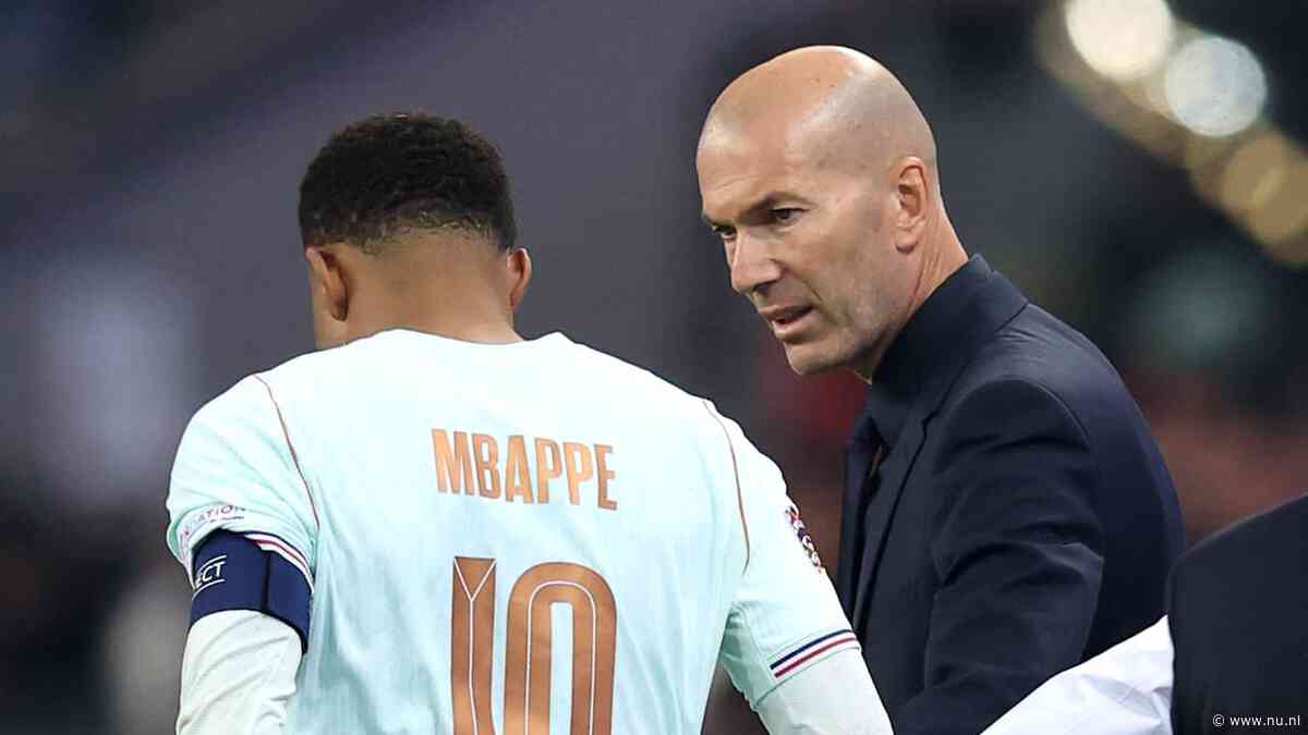 Mbappé scoort en valt uit bij debuut Zidane, Ouazane debuteert bij Marokko