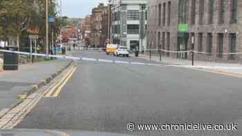 Armed police descend on Tyneside street after man 'threatened with firearm' near Jobcentre