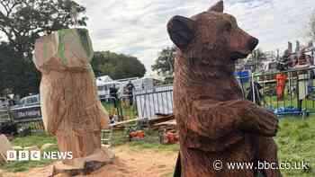 Chainsaw artists dazzle crowds with their skills