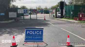 Death of man found at village tip 'not suspicious'