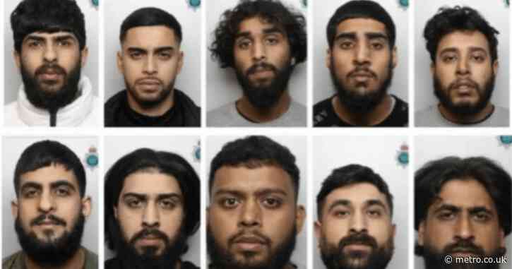 10 men jailed for 130 years after setting a mother and girl, 13, on fire
