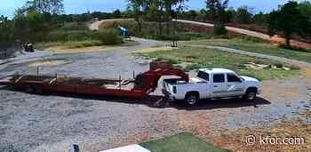 Moore Police looking for suspects after over $11K in oil field pipe materials are stolen