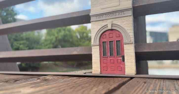Atlanta's Tiny Doors give viewers whimsical glimpse at city's history and culture