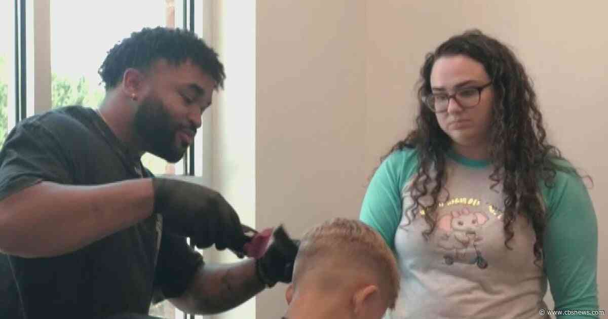Georgia speech therapist provides free sensory haircuts