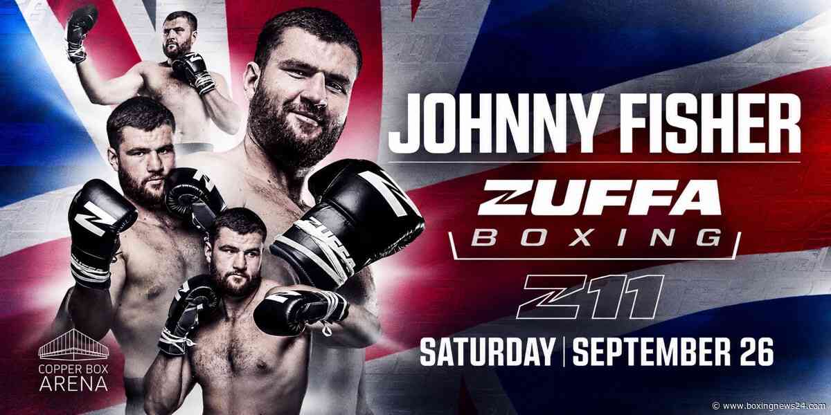 Johnny Fisher Weighs 243 Pounds for Michael Pirotton Fight at Zuffa Boxing 11
