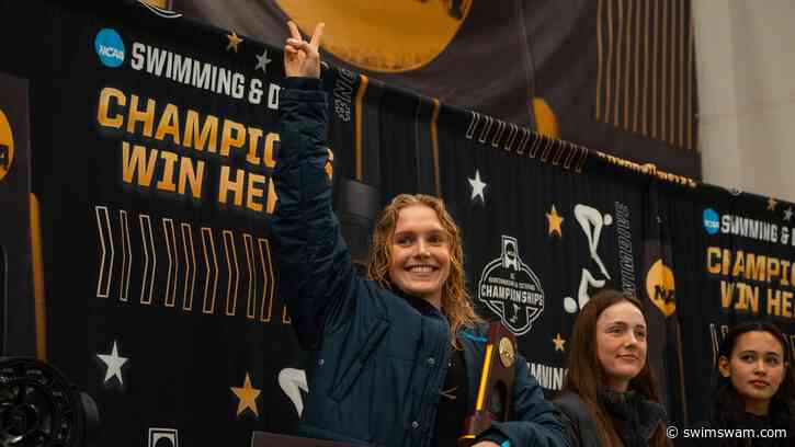 NCAA Record Holder Claire Curzan Blasts 1:46.85 200 Backstroke, #4 Performance All-Time