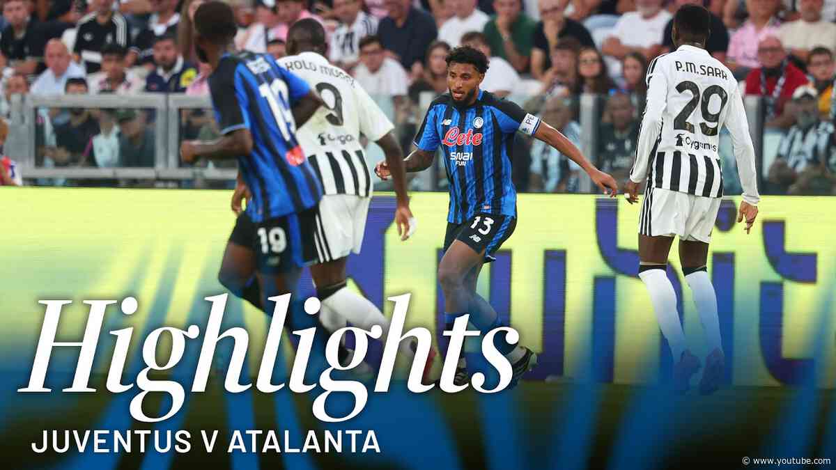Juventus-Atalanta 2-0 | Highlights 5ª Serie A 2026/27