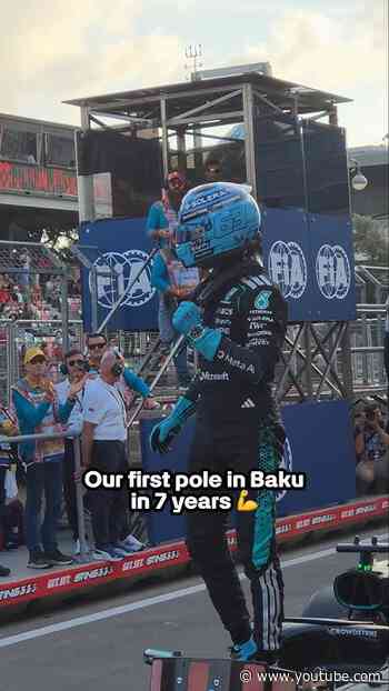 WHAT A LAP GEORGE!!! 👏👏 #f1 #mercedesf1 #georgerussell