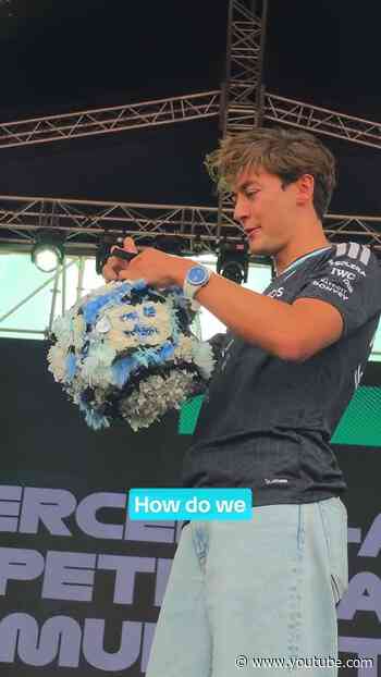 Iconic 🤩 #f1 #mercedesf1 #georgerussell