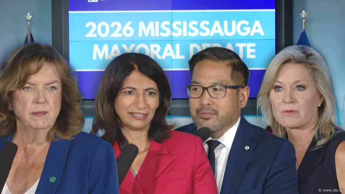 The Mississauga mayoral debate in 3 minutes