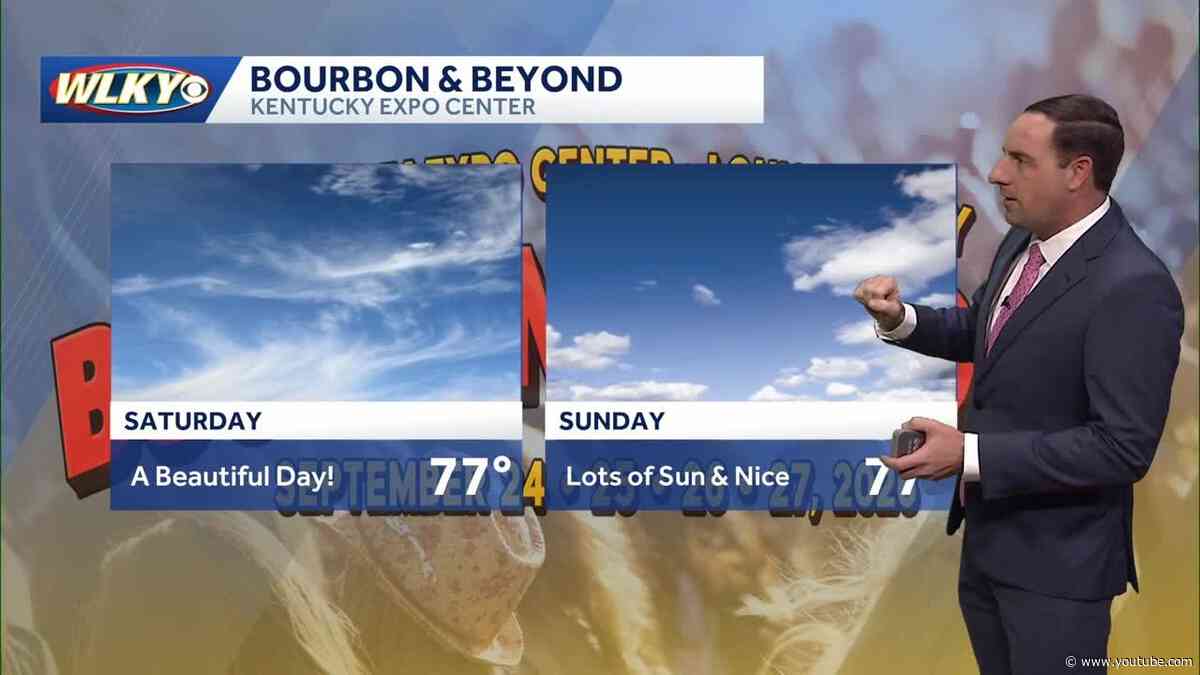 Sunshine and comfy temps for Bourbon & Beyond