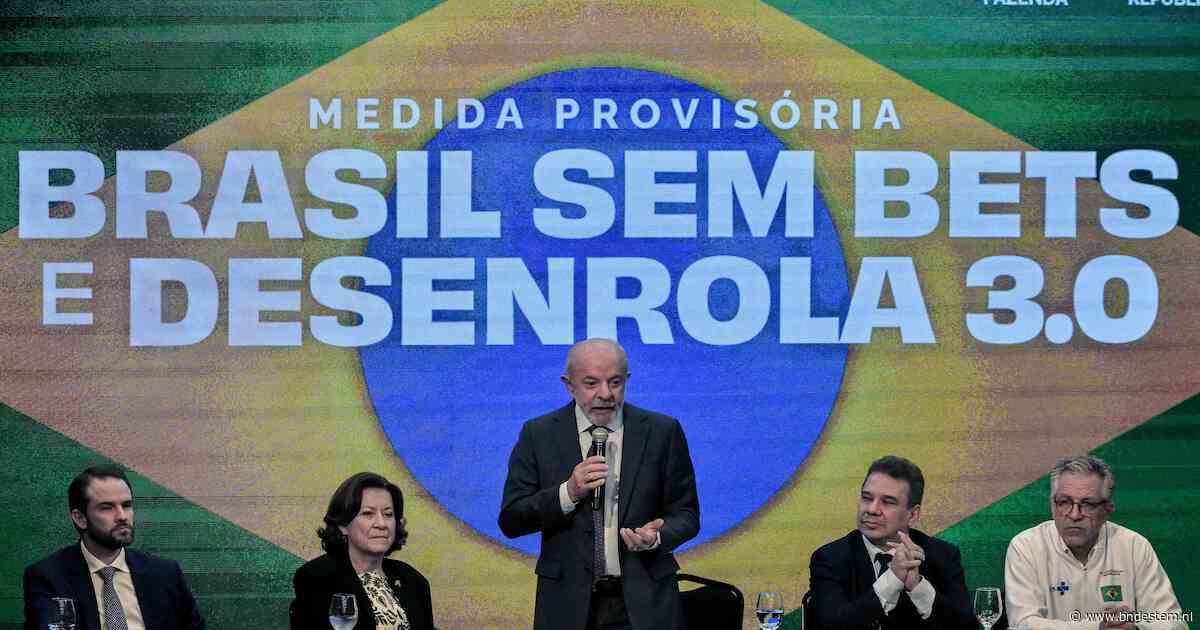 President Brazilië verbiedt per direct online gokken: ‘Sites zetten verslaving om in winst’