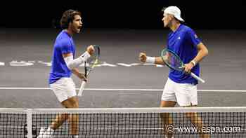 Alcaraz helps Europe into Laver Cup 3-1 lead after opening day
