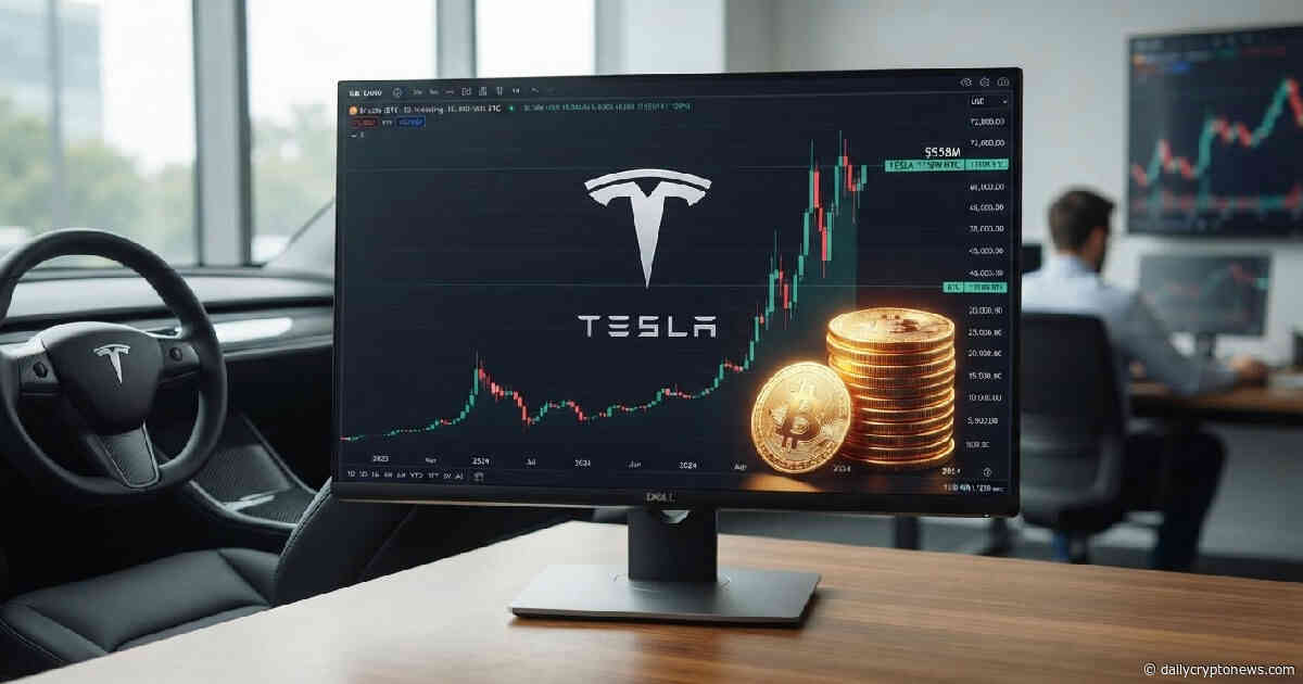 Tesla Bitcoin holdings near $1 billion after price surge