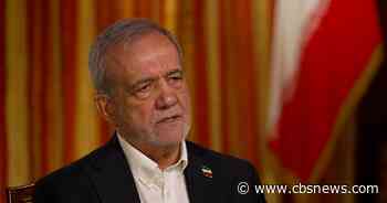 Iranian President Pezeshkian talks about proposal to reopen Strait of Hormuz