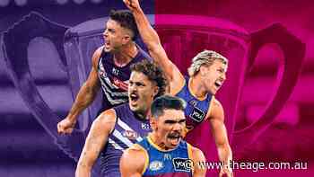 AFL grand final LIVE: Brisbane Lions, Fremantle fans count down to the decider at a wet MCG