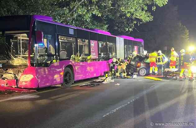 POL-BO: Verkehrsunfall mit mindestens fünf verletzten Personen und Unfallflucht in Witten - Zeugen gesucht
