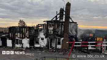 Arson arrest after fire ravages Grade II listed pub