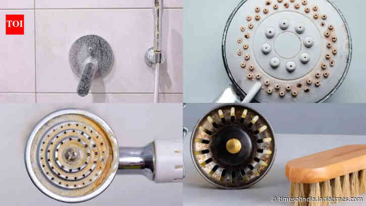Hard water stains on your shower? Try these 4 pantry staples to remove stubborn buildup and restore its shine