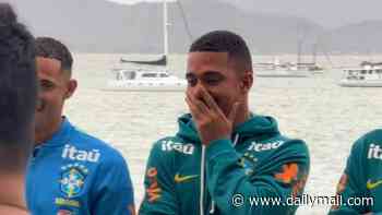 Outrage as Brazilian stars appear to laugh at Welcome to Country in video taken before first Socceroos clash